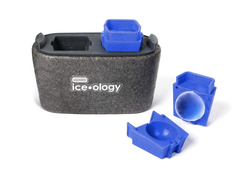 Dexas iceâ€¢ology Clear Ice Cube Tray, 2 Spheres - Image 4